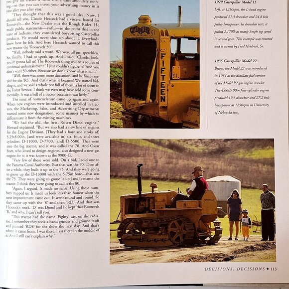 Caterpillar Dozers & Tractors Hardcover Randy Leffingwell - Picture 9 of 10